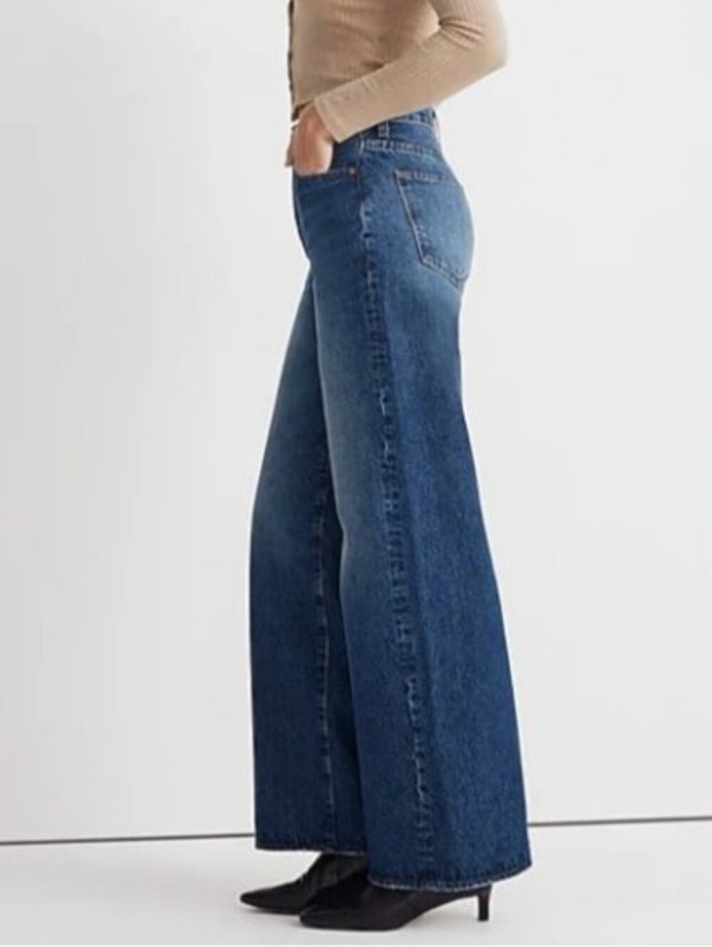 NWT Madewell Superwide-Leg Jeans - Picture 2 of 16
